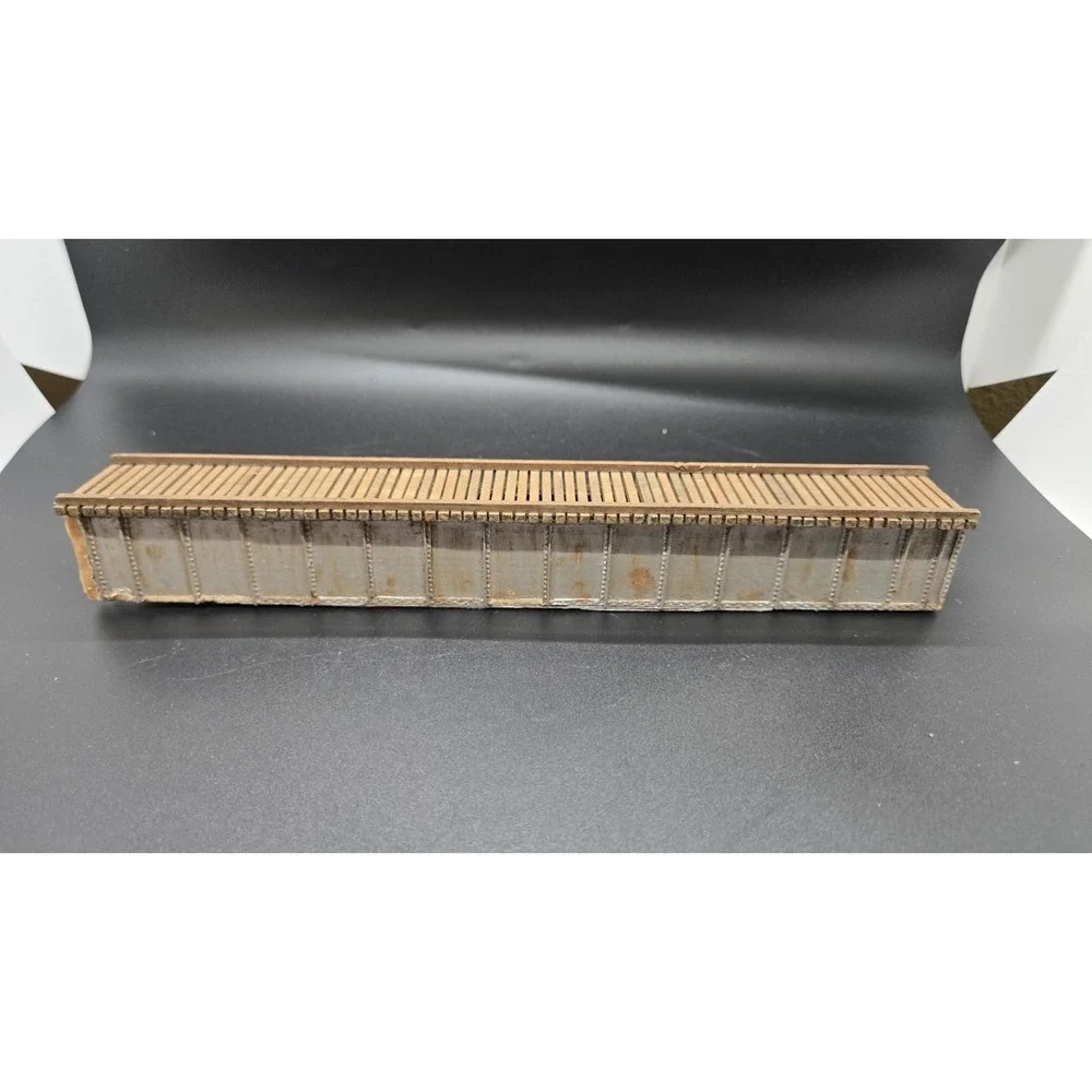 Campbell‎ Scale Models HO Scale Deck Plate Girder Bridge WOODEN Kit #765-650